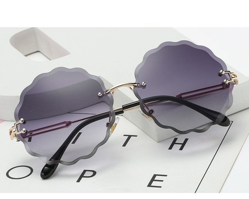 Hot Flowers Shape Sunglasses No Frame Fashion Women Sun Glasses Gradient Glasses Decorative Fashion Eyewear Tifosi Sunglasses Cheap Eyeglasses Online From Melody2041 3 53 Dhgate Com