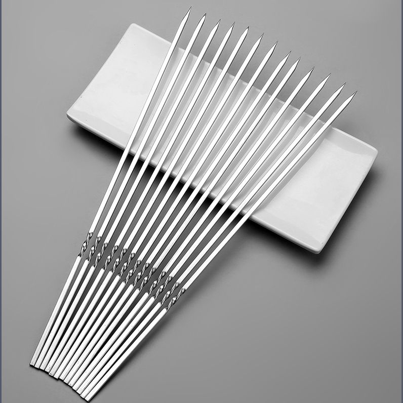 Tools & Accessories Barbecue Stick Stainless Steel 304 Flat Bar