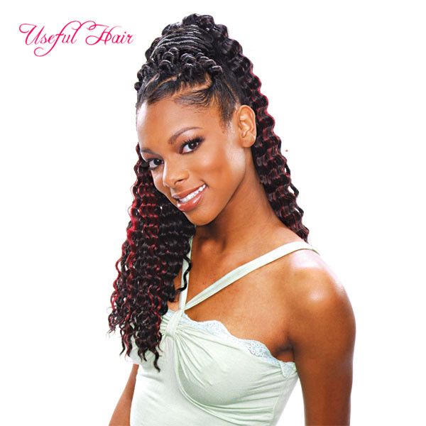 2020 Freetress Italian Curly Weave Braid Hair Deep Wave Braiding