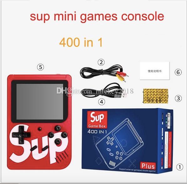 400 In 1sup Game Box Retro Portable Mini Handheld Game Console 3 0