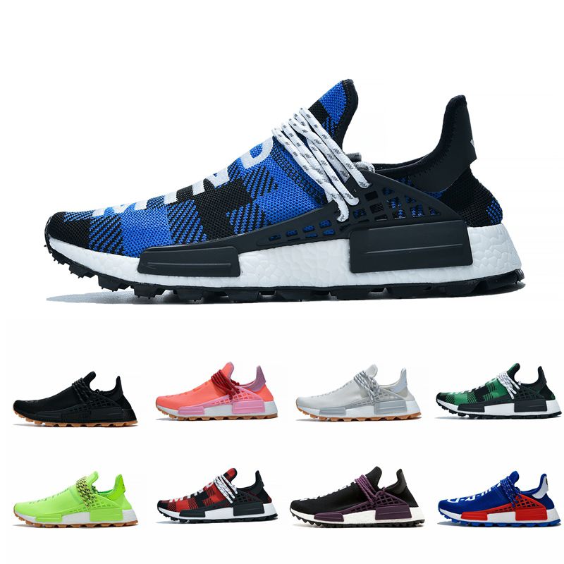 2019 Human Race Trail Running Shoes Women Mens Designer Sneakers Trainers Human Races Pharrell 