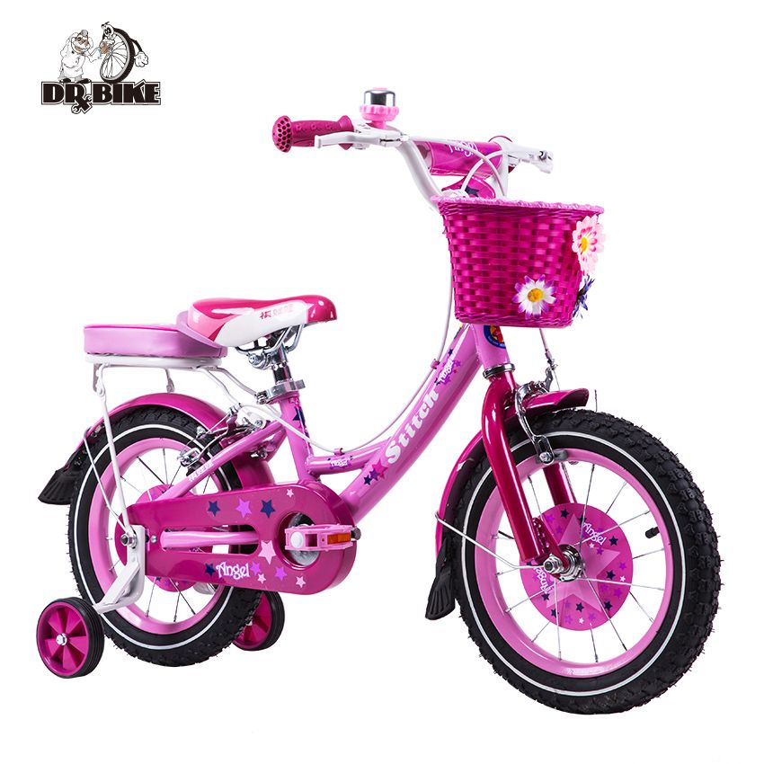 yo lavo mi ropa estación de televisión llenar Dr Bike 12 Pulgadas Stitch Mermaid Pink Girls Bike Bicicleta Para Niños Con  Canasta Y Estante Trasero Para Niñas De Tres A Seis Años De 88,66 € | DHgate