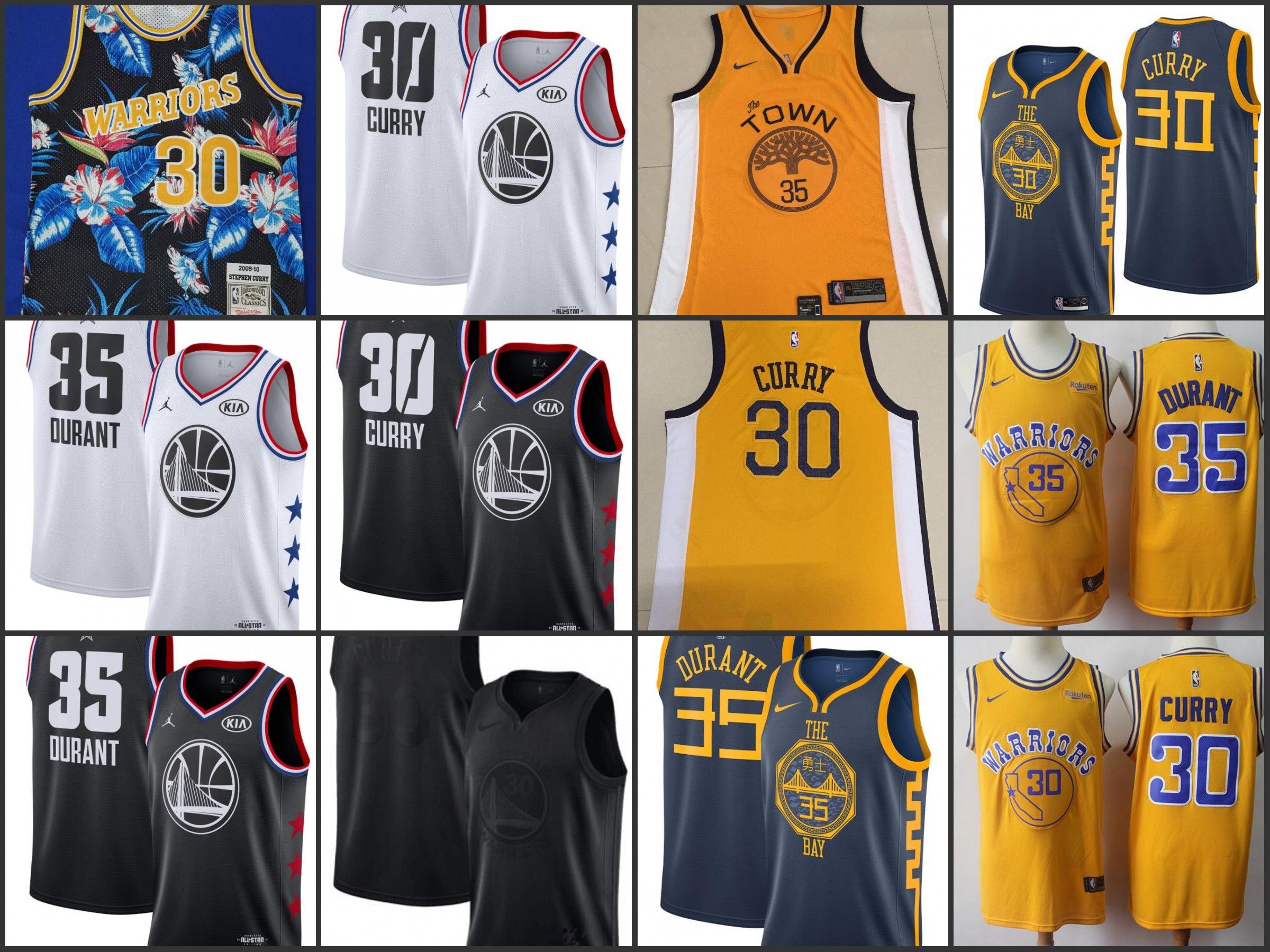 all golden state jerseys