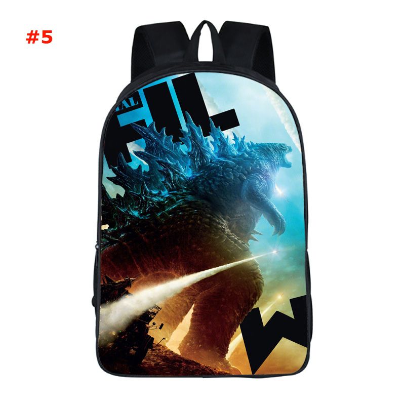 godzilla school bag