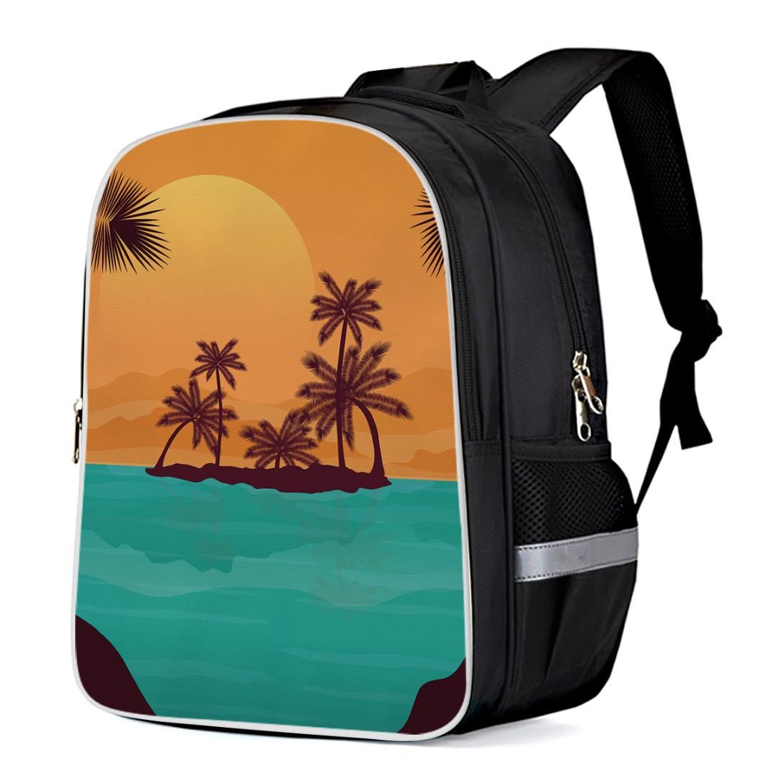 orange backpacks for school