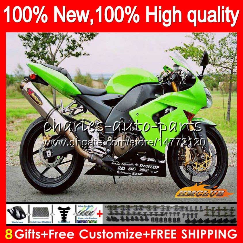 Body Green Factory For KAWASAKI ZX 10R ZX 1000 CC ZX 10 R ...