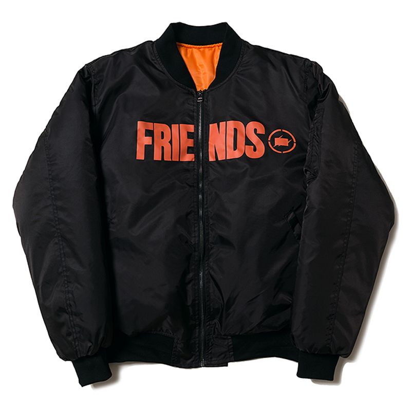 品質検査済 VLONE×FRAGMENT BOMBER JACKET asakusa.sub.jp