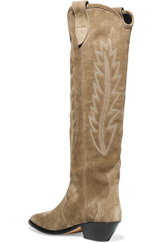 long boots tan