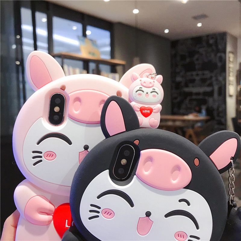 Wholesale Supply For IPhone 8 Plus IPhone 7 6 XR XS Kawaii 3D Cute 