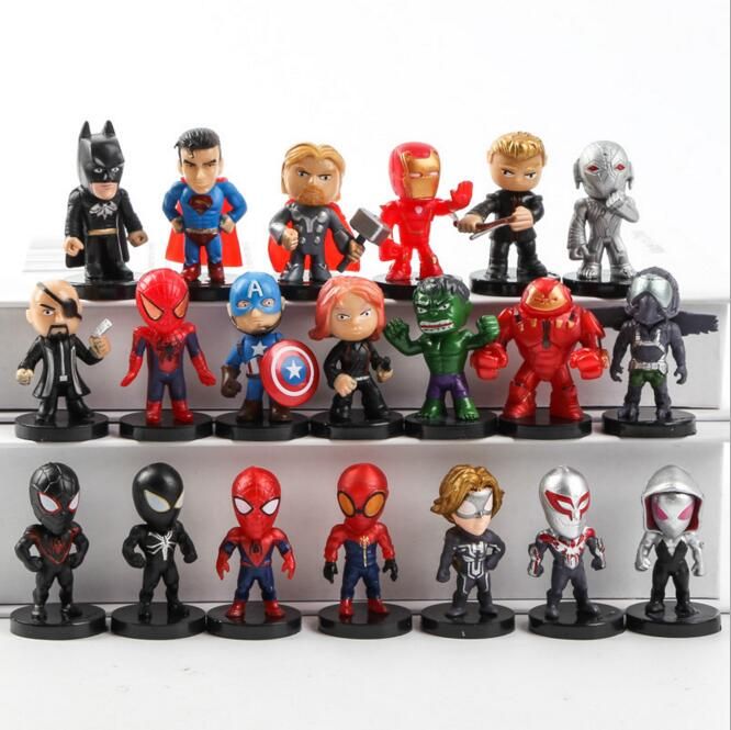 little superhero action figures