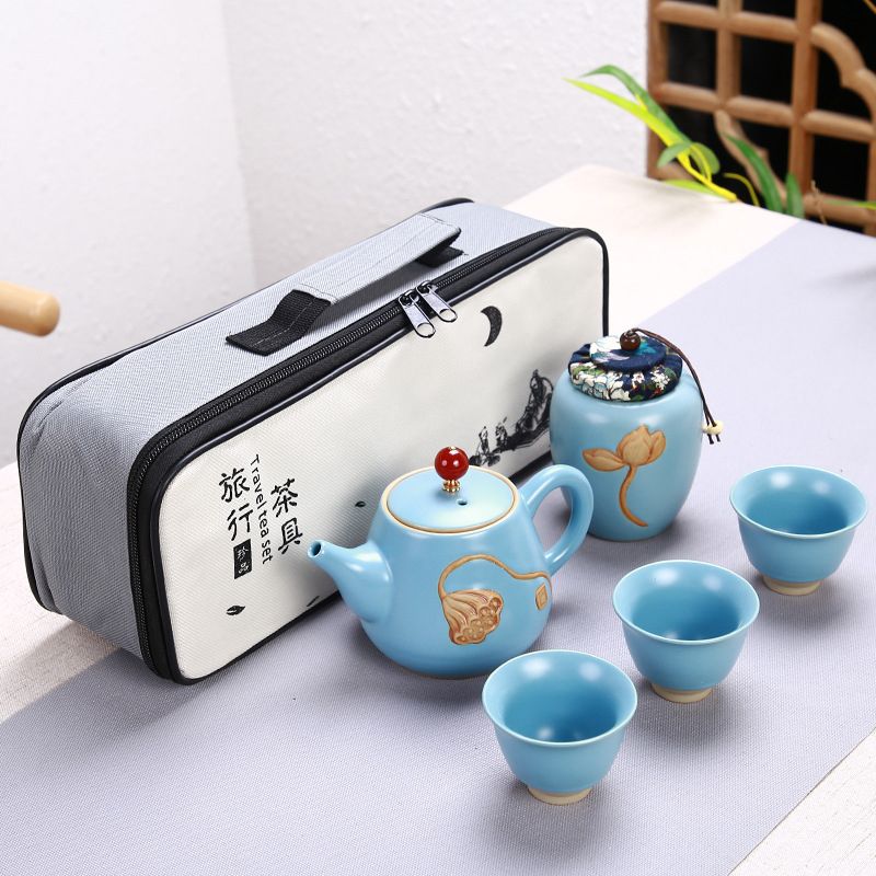 tea set carrying case