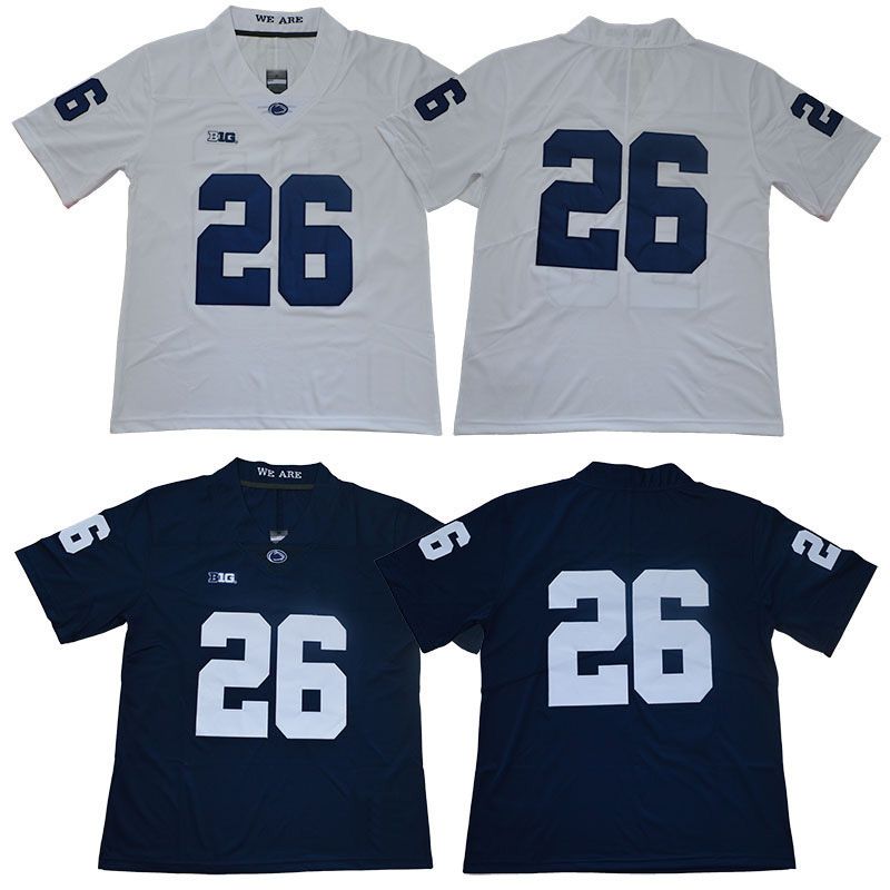 saquon barkley penn state jersey white