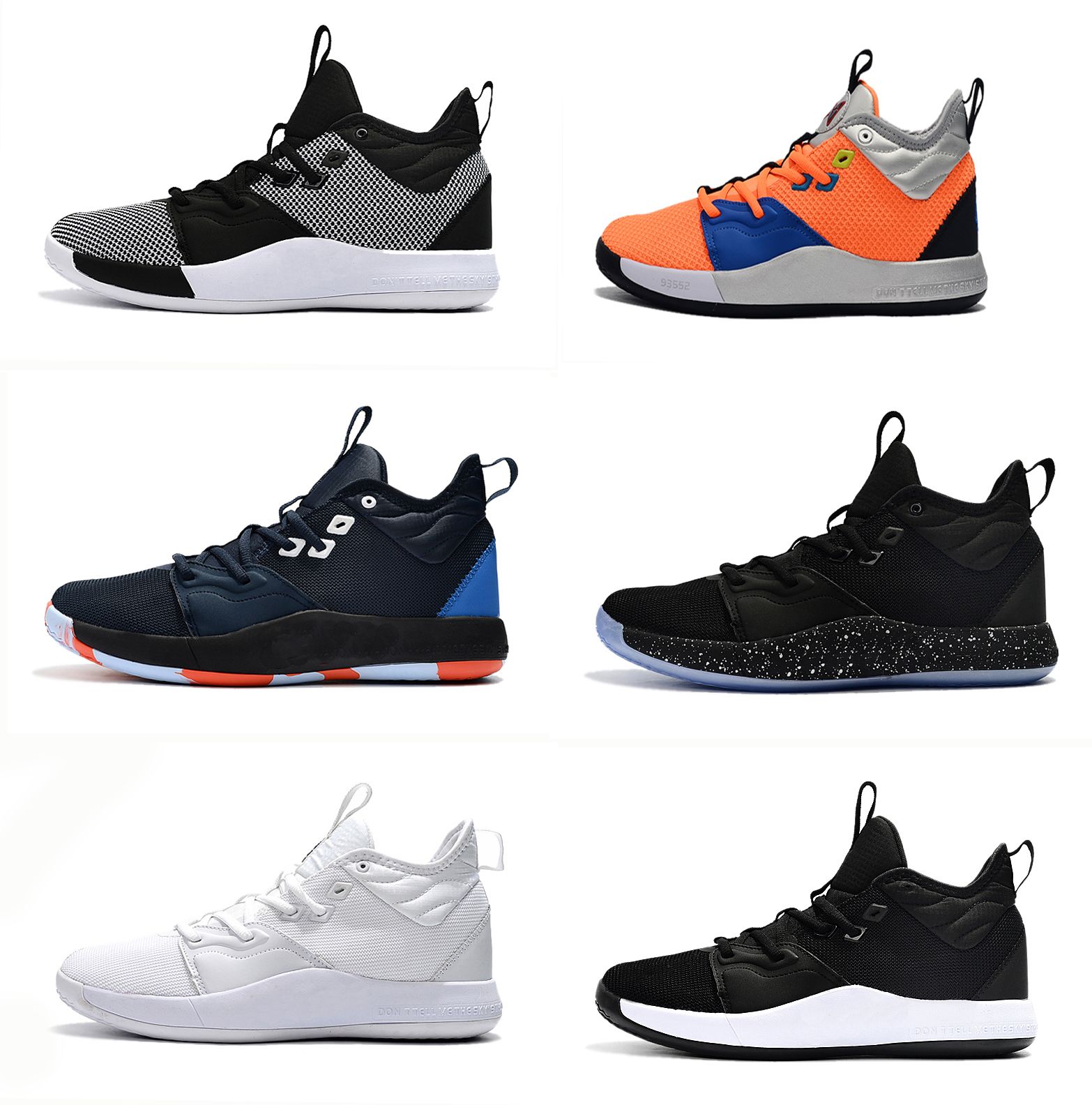 2019 New Paul George 3 PG III Men Basketball Shoes Sport Shoes Sneakers ...