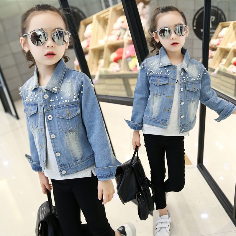little girl denim jacket