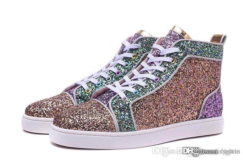mens sequin sneakers