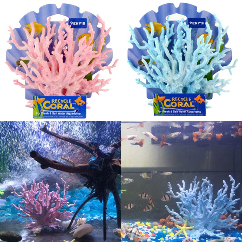 coral fish tank decorations