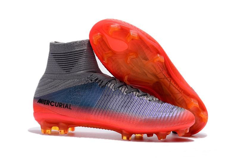 mercurial negros con naranja
