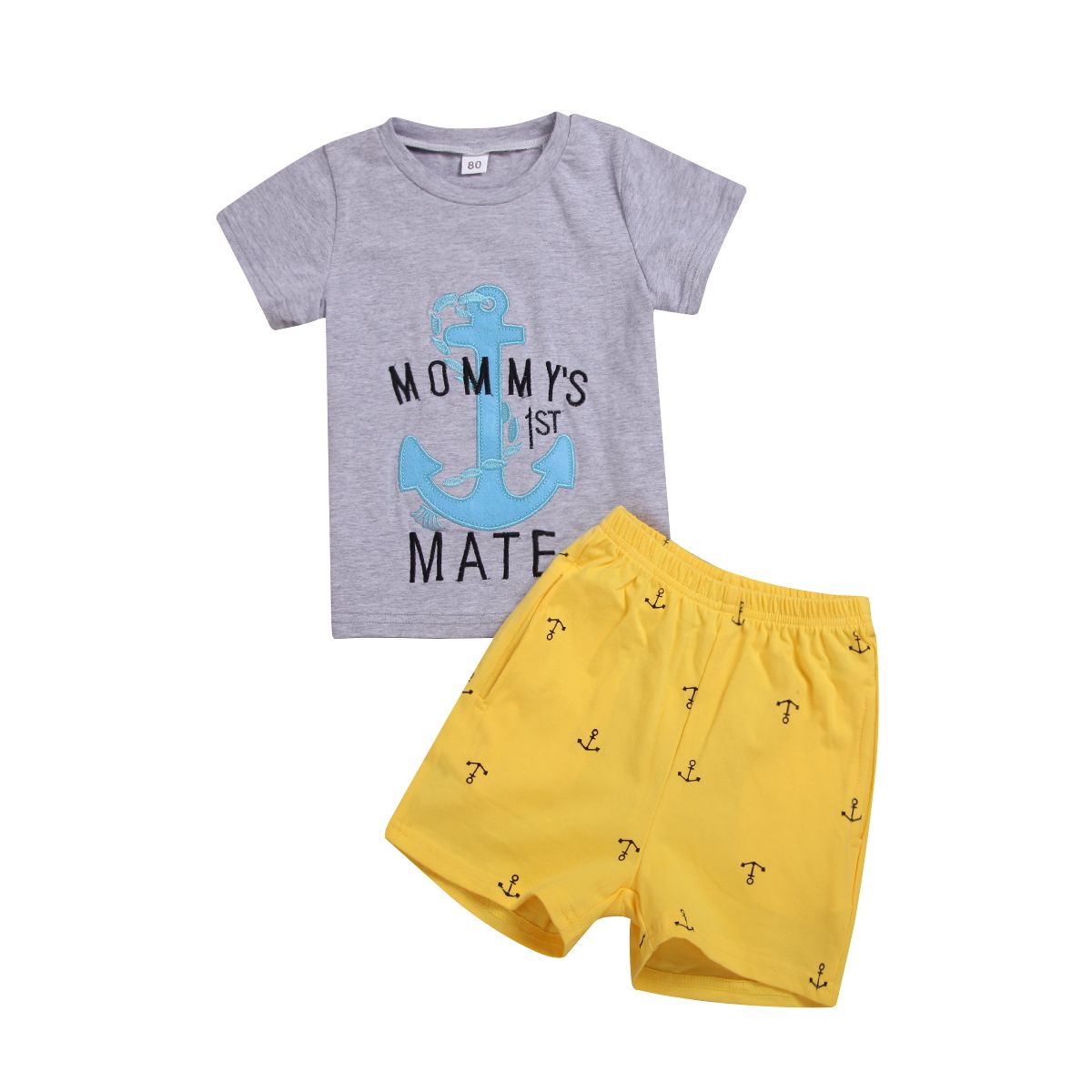 baby boy anchor outfit