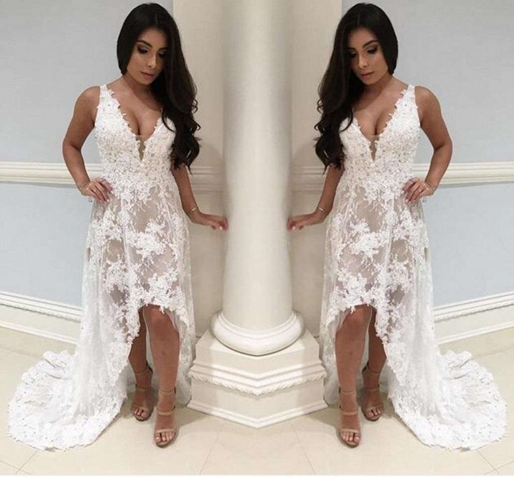 vestido de madrinha branco