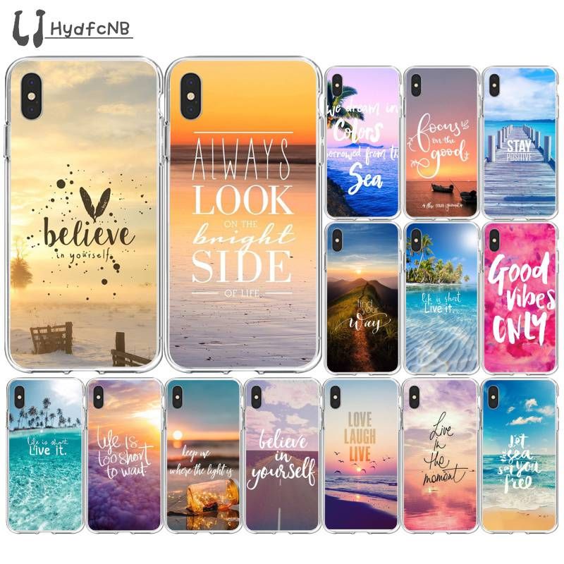 Summer Blue Sky Beach Quotes Phone Case Cover For Iphone 11 Pro Xs Max 8 7 6 6s Plus X 5 5s Se Xr Cover Wholesale From Lynb1 4 Dhgate Com