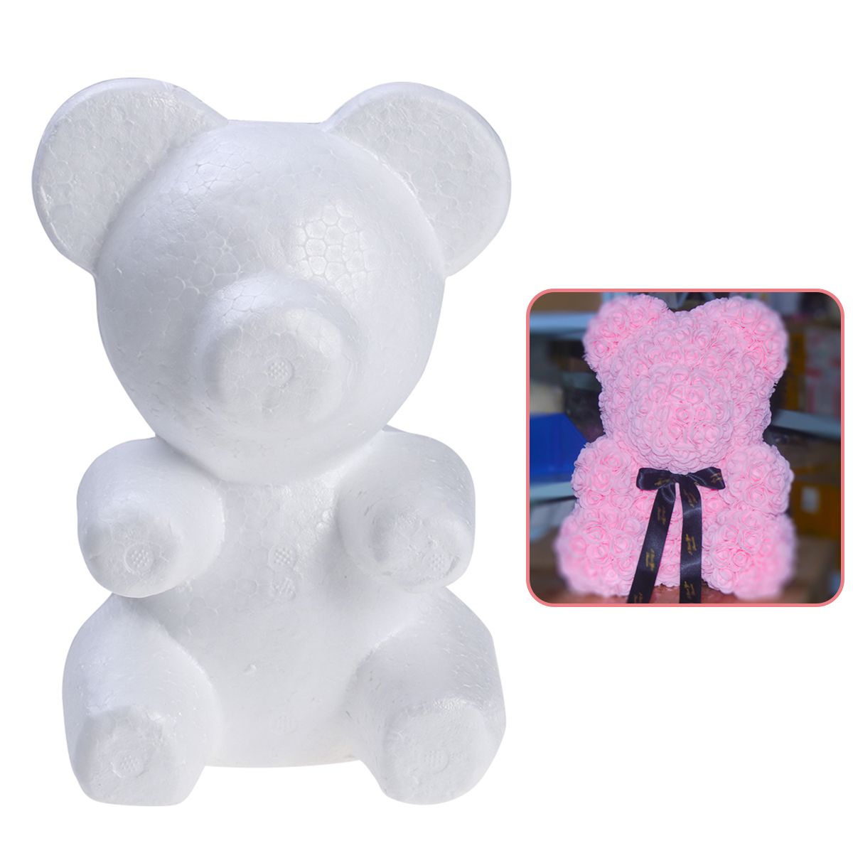 polystyrene teddy