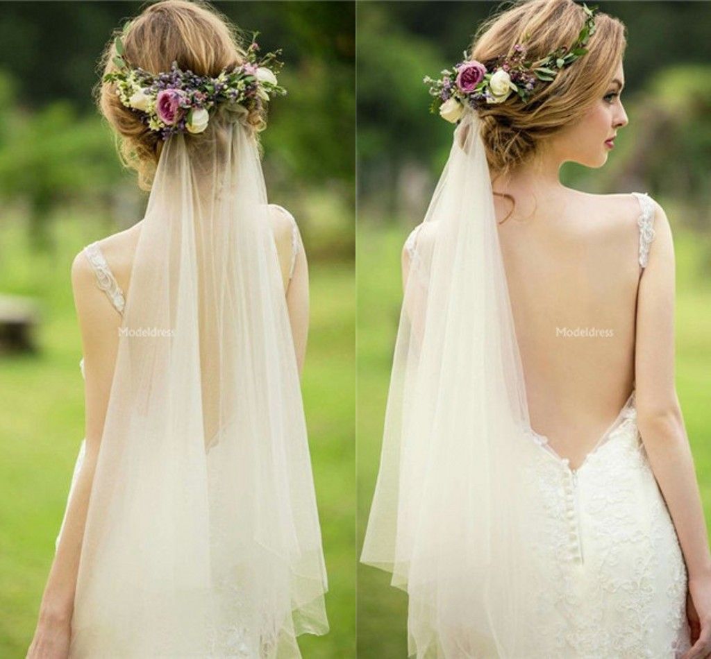 2019 New Arrival Wedding Veils In Stock Tulle Soft Gorgeous