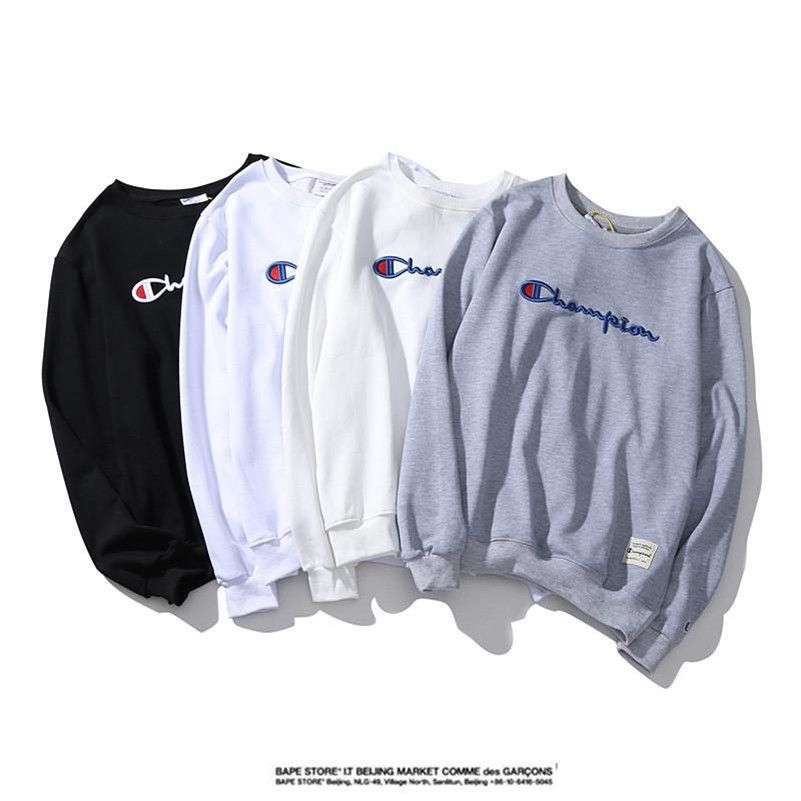 Champion embroidered sweater knitting Outlet