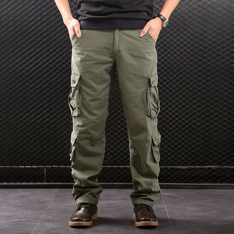Compre Thoshine Marca Hombres Pantalones Cargo Ocasional Recto 90% Algodón  Tamaño Muchos Bolsillos Al Aire Libre Safari Estilo De Pantalones Anchos De  Gran Tamaño Plus A 29,71 € Del Callaway | Es.Dhgate.Com