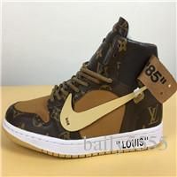 Aair 6 JORDAN 1 Louis Vuitton Apagado De Lujo Zapatillas Retro Los