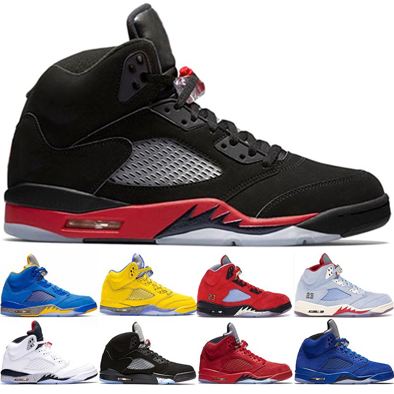 blue and red 5s