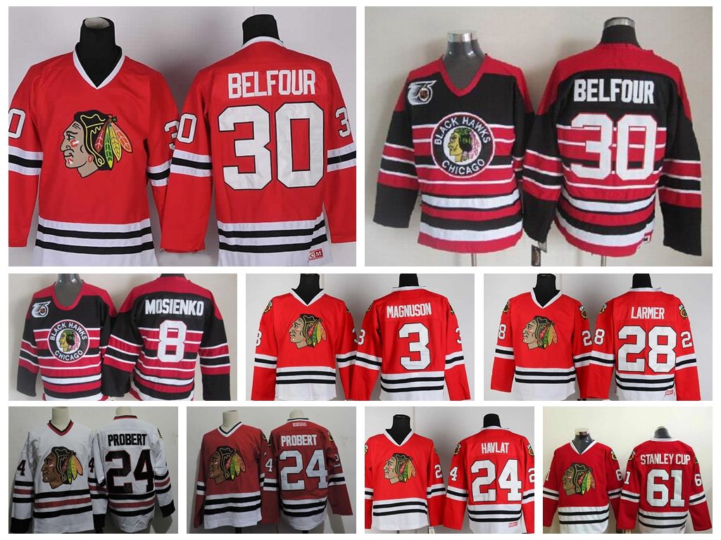 bob probert blackhawks jersey
