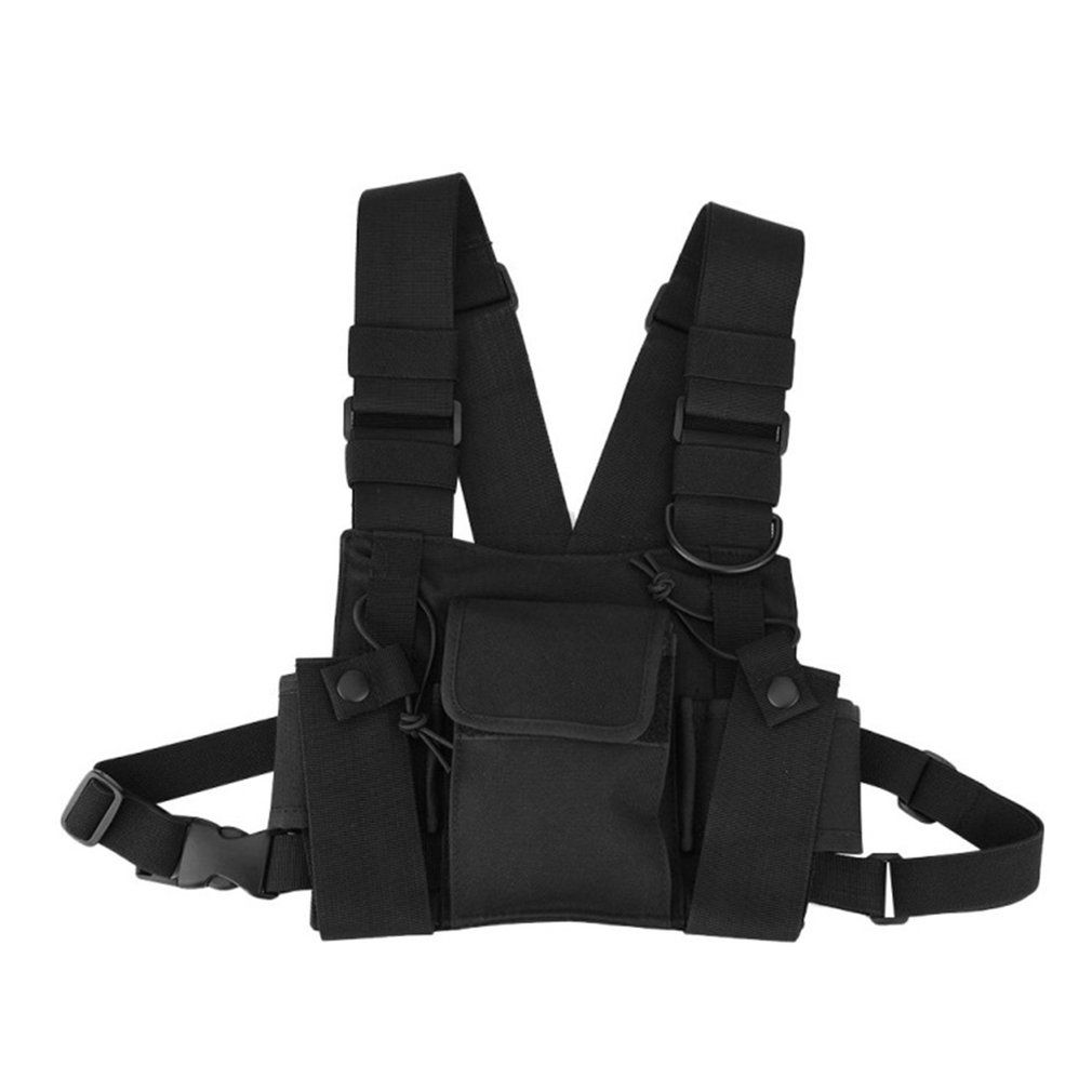 Tactical Vest Nylon Military Vest Chest Pack Pouch Holster Tactical ...