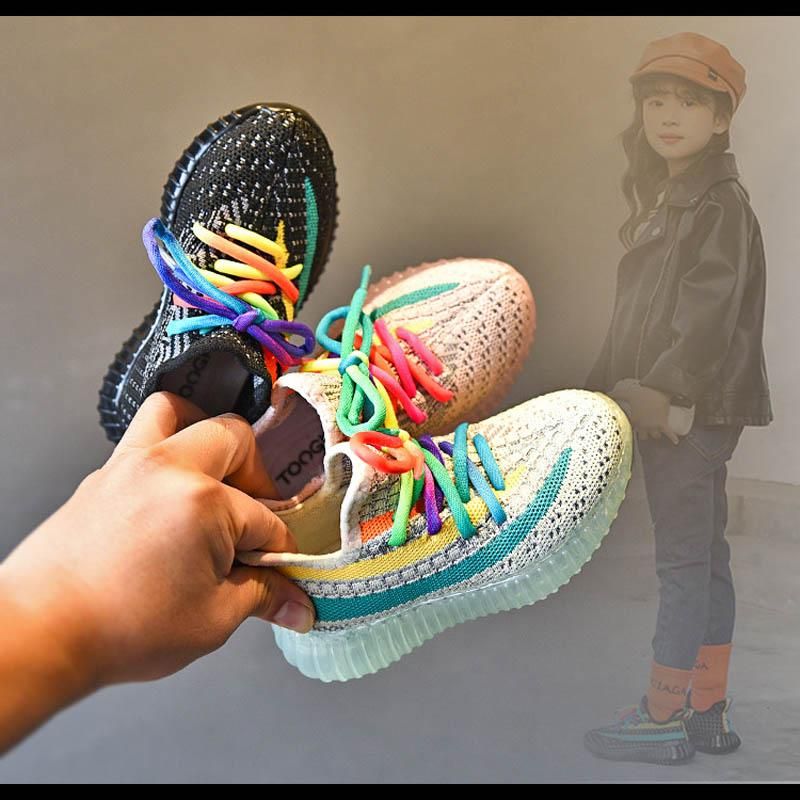 rainbow trainers kids