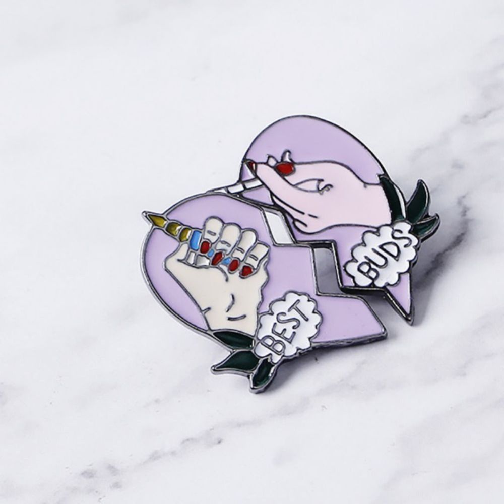 Compre Broche De Dibujos Animados De Moda Mejores Letras De Brotes