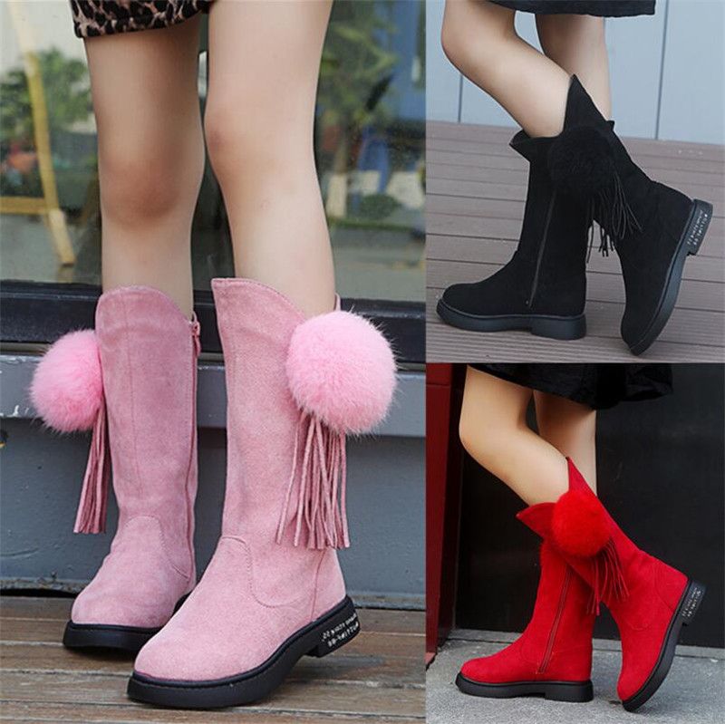 Snow Boots Meisjes Roze Schoenen Meisjesschoenen Laarzen 
