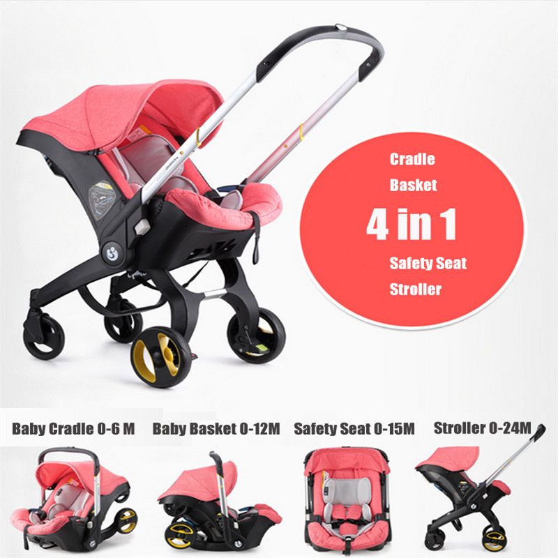 Baby Stroller 3 In 1 With Car Seat Bassinet High Landscope Folding Carriage For Child From 0 Years Pram Newborns