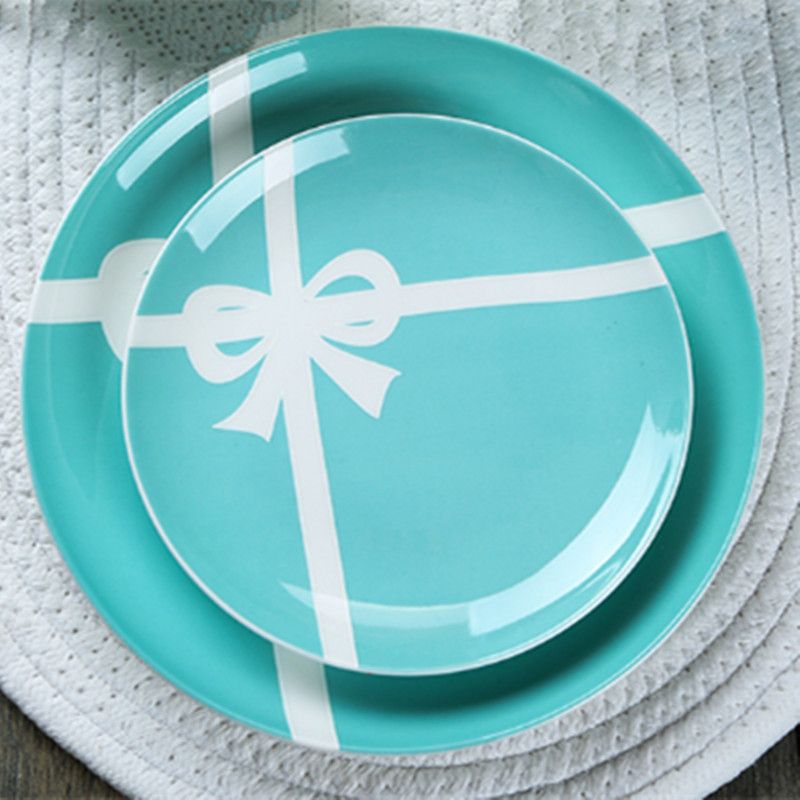 2020 European Dessert Plate Steak Salad Snack Cake Plates Ceramic