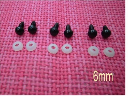 satin al toptan 6mm siyah plastik guvenlik gozleri plastik pullu bear doll hayvan kukla amigurumi yapimi icin tl100 51 dhgate comda