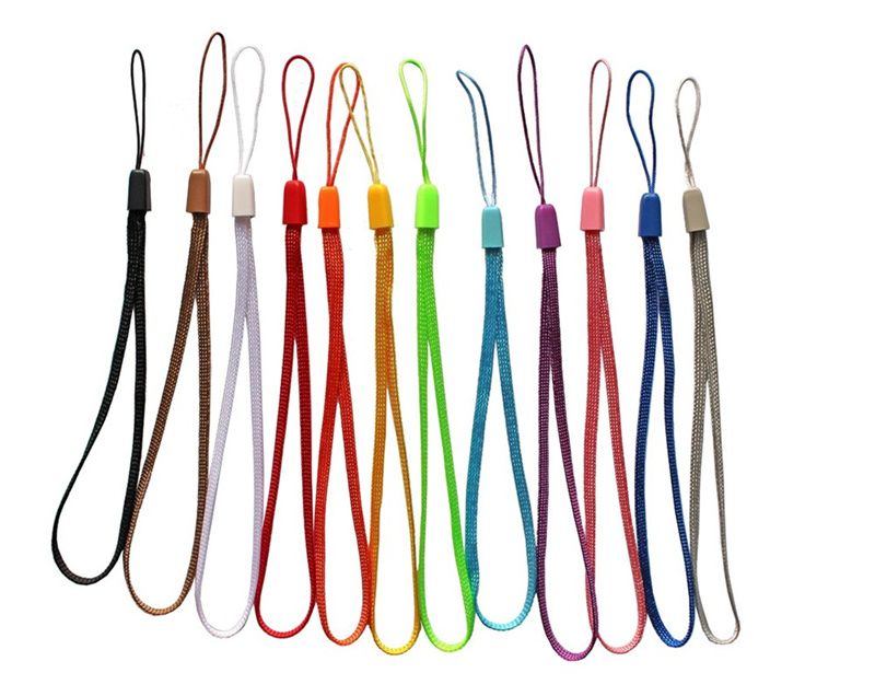 2020 Universal Cell Phone Wrist Hand Straps Colorful Straps Nylon Short