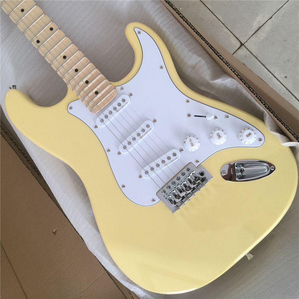 Brass Nut Electric Guitar - New Scalloped Fingerboard Yngwie Malmsteen Guitar Big Head St Electric Guitar Vintage Cream White Brass Nut Guitars Guita Kids Electric Guitar Electric Guitar Parts From Sok 2015 78 4 Dhgate Com