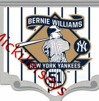 51 BERNIE WILLIAMS Retirement Patch