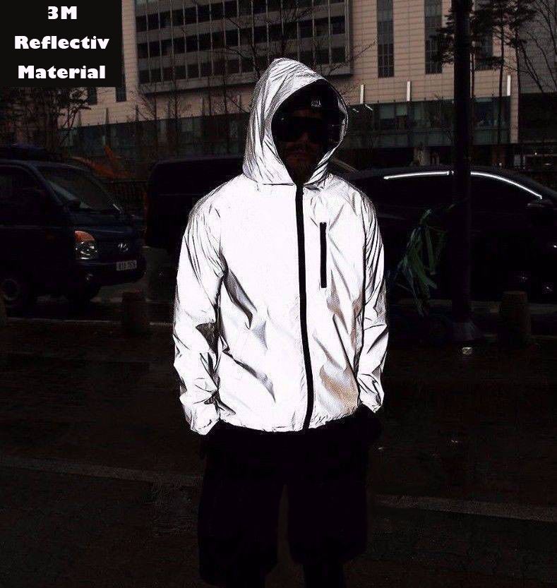 super bright reflective jacket