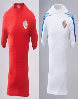 costa rica football shirt