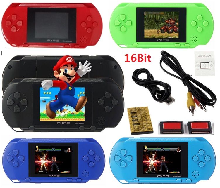 pxp3 portable handheld video game system