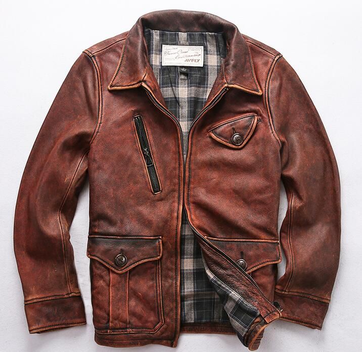 rrl leather jacket