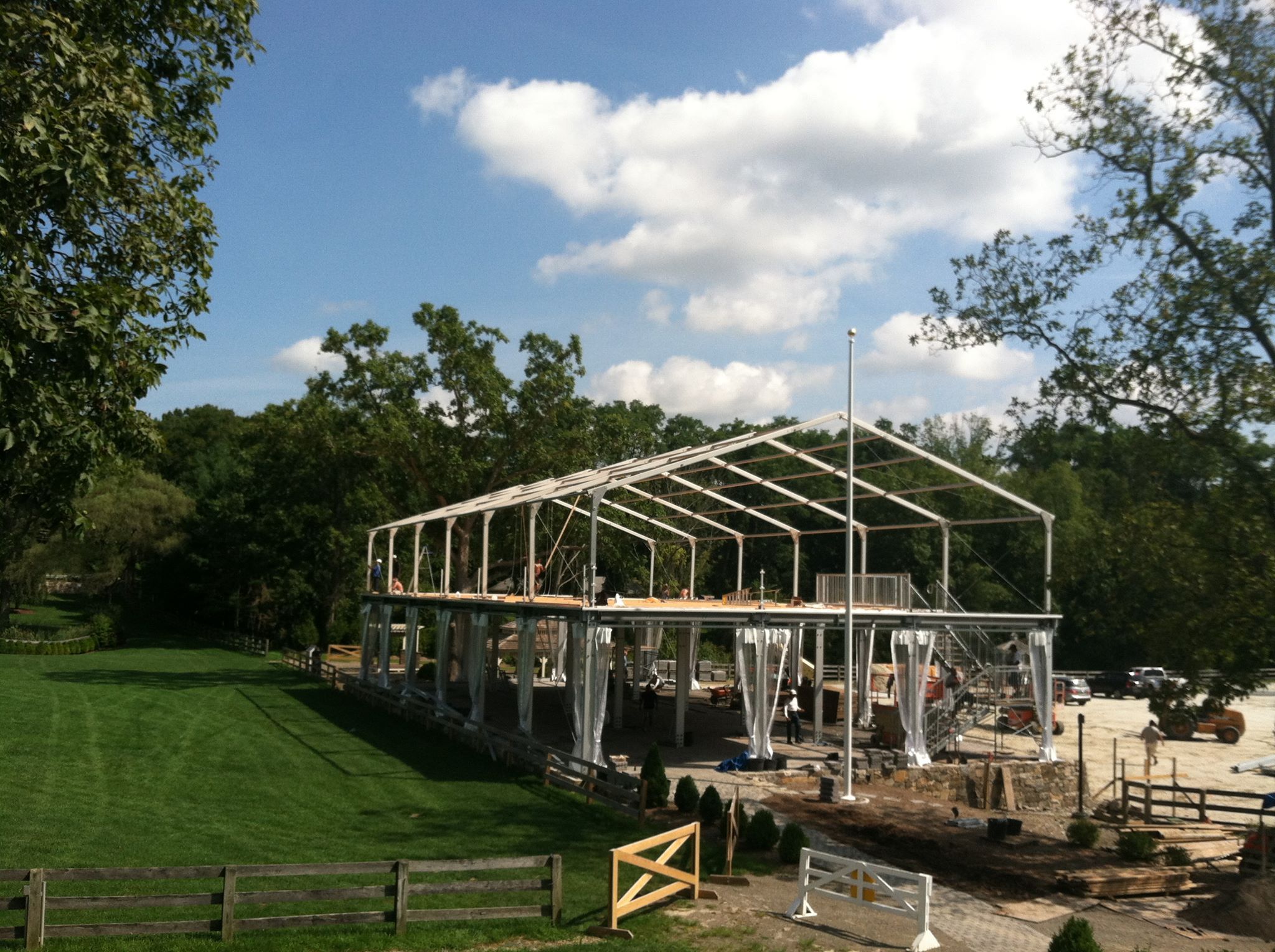 Hot Sale 55 100 Aluminium Frame Pvc Cover Party Wedding Event