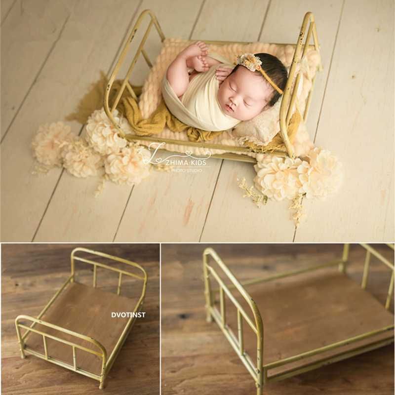 2020 Dvotinst Newborn Photography Props For Baby Iron Posing Mini