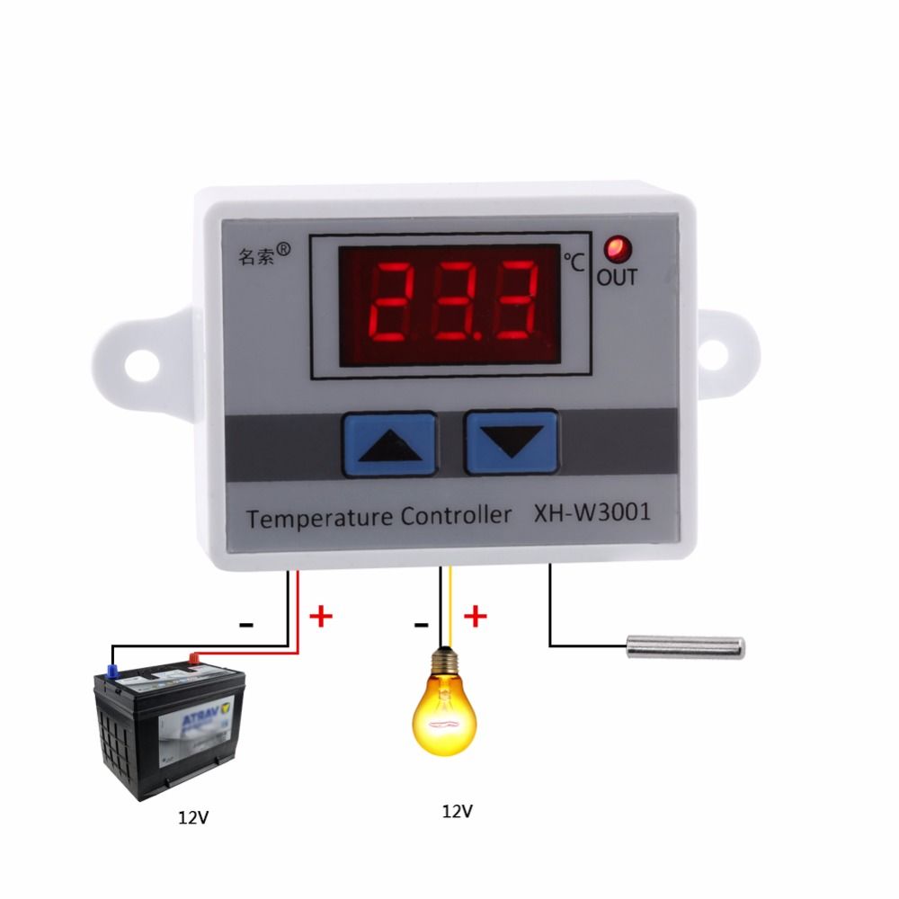 Controlador De Temperatura Inalámbrico Digiten Control Remo Controlador De Temperatura Inalámbrico Digiten Control Remo