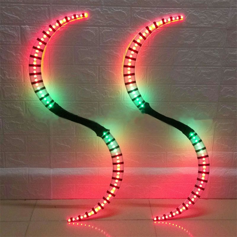 2020 P47 Party Performance RGB Led Light Sticks Luminous Glowing Led