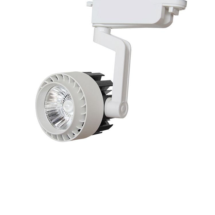 Cob Led Track Light Rail Ceiling Spotlights 20w 30w Track Lamp For Living Home Store Office Exhibition Commercial Lighting Led Down Light Down